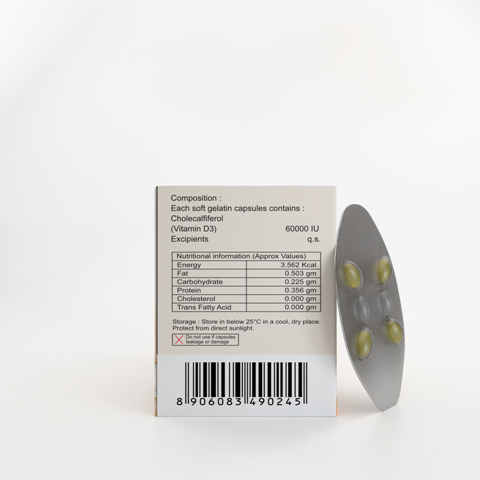 Cacy D3 (Soft Gels) - Image 2