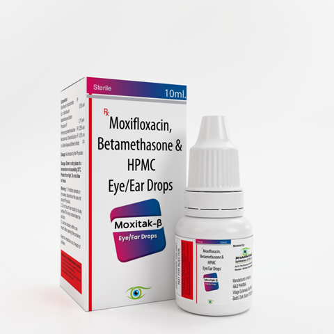 MOXITAK-ß EYE/EAR DROPS (ANTI BACTERIALS WITH STEROID) - Image 5