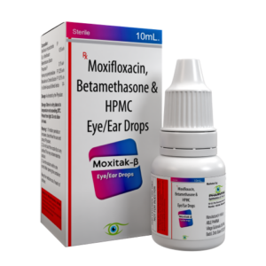 MOXITAK-ß EYE/EAR DROPS